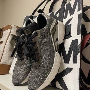COPY - Michael Kors sz 8 Tennis shoes bling